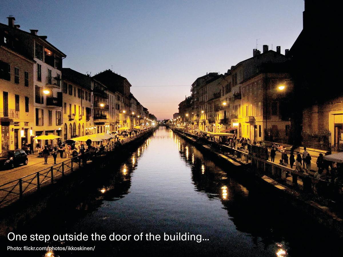 Da Simone Sui Navigli Daire Milano Dış mekan fotoğraf